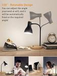 LALISU Arc Desk Lamp with Adjustable Gooseneck