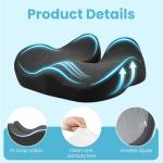 Memory Foam Seat Cushion for Tailbone Pain Relief