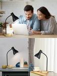 LALISU Arc Desk Lamp with Adjustable Gooseneck