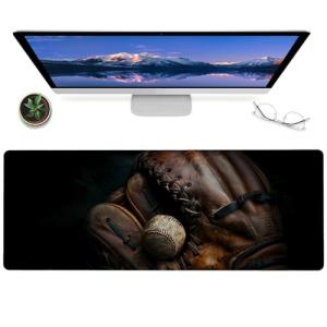 Vintage Baseball Gaming Mouse Pad – Large 12x31.5in