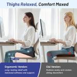 Ergonomic Memory Foam Tailbone Cushion for Pain Relief
