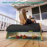 Bamboo Adjustable Ergonomic Foot Rest for Home Office