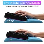 Ergonomic Keyboard Stand with Wrist Rest - Blue