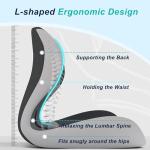 Comfortable Lumbar Support Cushion for Office & Car
