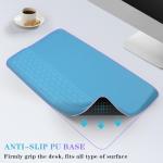 Ergonomic Keyboard Stand with Wrist Rest - Blue