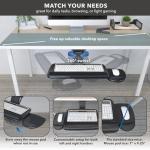 Adjustable Under Desk Keyboard Tray with Wrist Rest