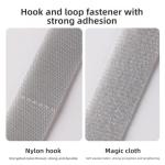 Reusable Cable Management Tape and Velcro Ties