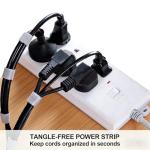 Reusable Cable Management Tape and Velcro Ties