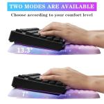 Ergonomic Keyboard Stand with Colorful Stars Wrist Rest