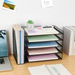 OPNICE 5-Tier Desk Organizer with Magazine Holder