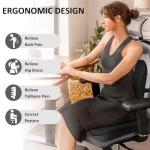 Memory Foam Seat Cushion & Lumbar Support Pillow