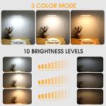 Clip-On LED Desk Lamp with Adjustable Brightness