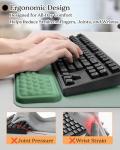 TAODICO 2-in-1 Memory Foam Wrist Rest Pad