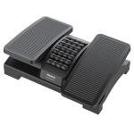 Adjustable Ergonomic Footrest with Massage Surface