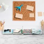 Clear Stackable Paper Trays - 3 Tier Organizer