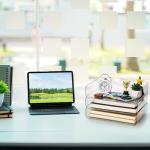 Clear Stackable Paper Trays - 3 Tier Organizer