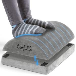 Adjustable Memory Foam Footrest for Comfort
