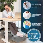 Adjustable Memory Foam Footrest for Comfort