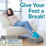 Adjustable Memory Foam Footrest for Comfort