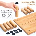 ROCDEER Adjustable Dual Monitor Stand with Drawer