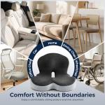 Ergonomic Memory Foam Seat Cushion for Office Chairs