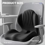 Ergonomic Memory Foam Seat Cushion for Pain Relief