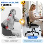 Ergonomic Memory Foam Seat Cushion for Pain Relief