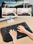 Ergonomic Keyboard Stand with Wrist Rest, Black