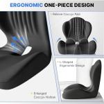 Ergonomic Memory Foam Seat Cushion for Pain Relief