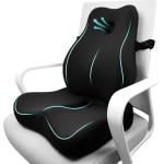 Memory Foam Seat Cushion & Lumbar Support Set