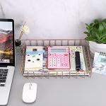 BTSKY Elegant A4 Wire Desk Tray Organizer