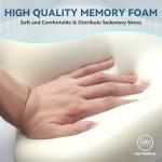 Memory Foam Seat Cushion & Lumbar Support Set