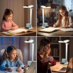 VAVOFO Dual-Head LED Desk Lamp with USB-C