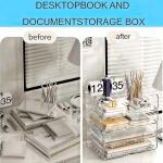 Large Capacity 4-Tier Desk Organizer Set