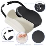 Memory Foam Seat Cushion for Back Pain Relief