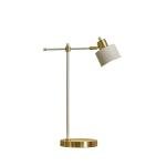 OYEARS Modern Industrial LED Desk Lamp in Cream