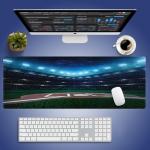 Extra Large Gaming & Office Mouse Pad - Baseball Field Design