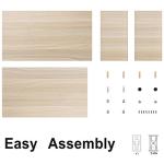 FITUEYES 2-Tier Wood Monitor Stand for Desk