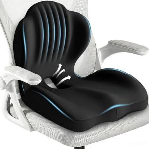 Ergonomic Memory Foam Seat Cushion for Comfort