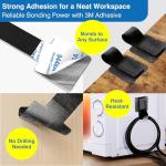 Cable Management Kit with Hook & Loop Ties