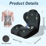 Ergonomic Memory Foam Seat Cushion for Comfort
