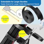 Cable Management Kit with Hook & Loop Ties