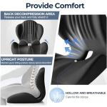Ergonomic Memory Foam Seat Cushion for Comfort