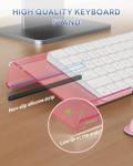 Laborio Pink Keyboard Wrist Rest for Comfort