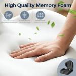 Ergonomic Memory Foam Seat Cushion for Comfort