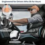 Ergonomic Memory Foam Seat Cushion for Comfort