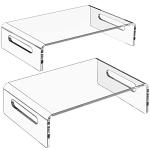 Zimilar Acrylic Monitor Stand Riser - 2 Pack