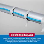 VELCRO Cable Ties 150-Pack for Wire Organization