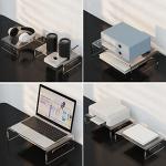 Zimilar Acrylic Monitor Stand Riser - 2 Pack