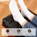 Ergonomic Wooden Under Desk Footrest for Comfort